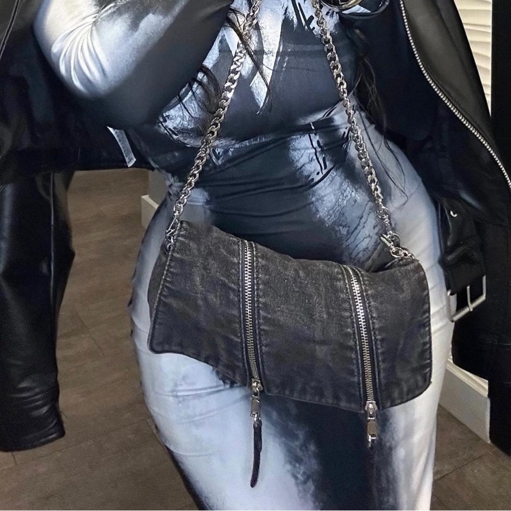 Zara Black Crossbody Bag